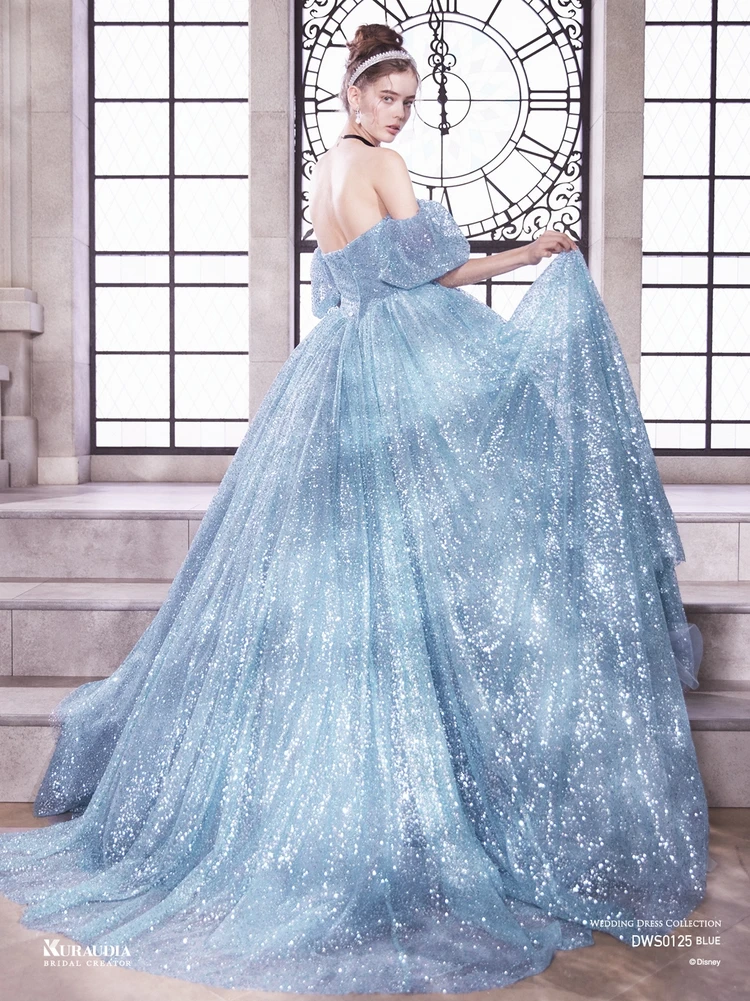 Disney Wedding Dress Collection｜DWS0125 Blue (CINDERELLA) <カラードレス> 2枚目