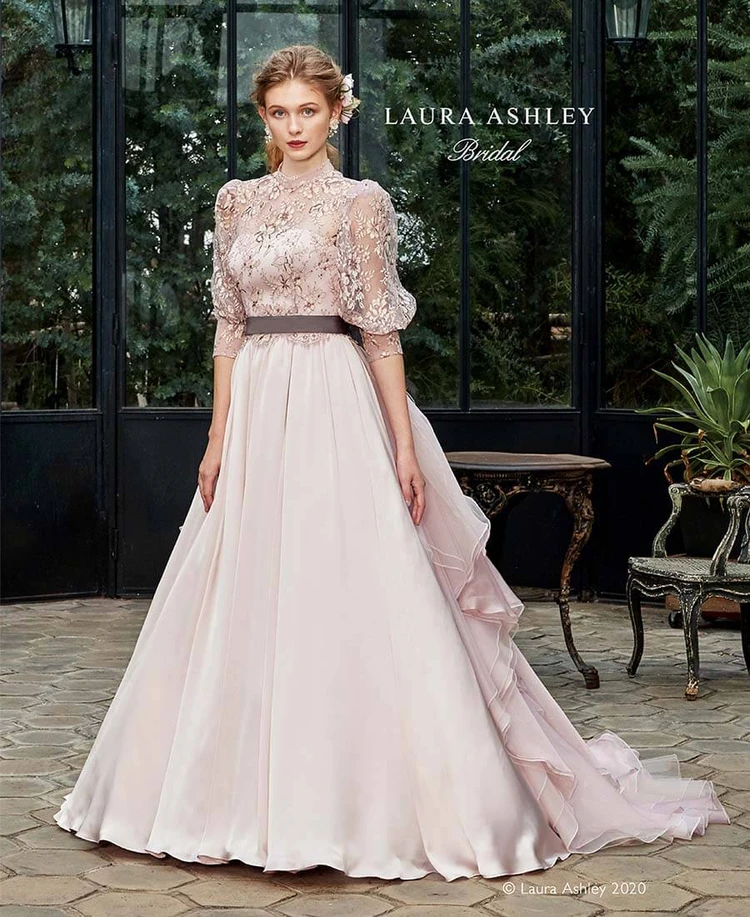 LA-94 pink｜LAURA ASHLEY Bridal(ローラアシュレイブライダル)の
