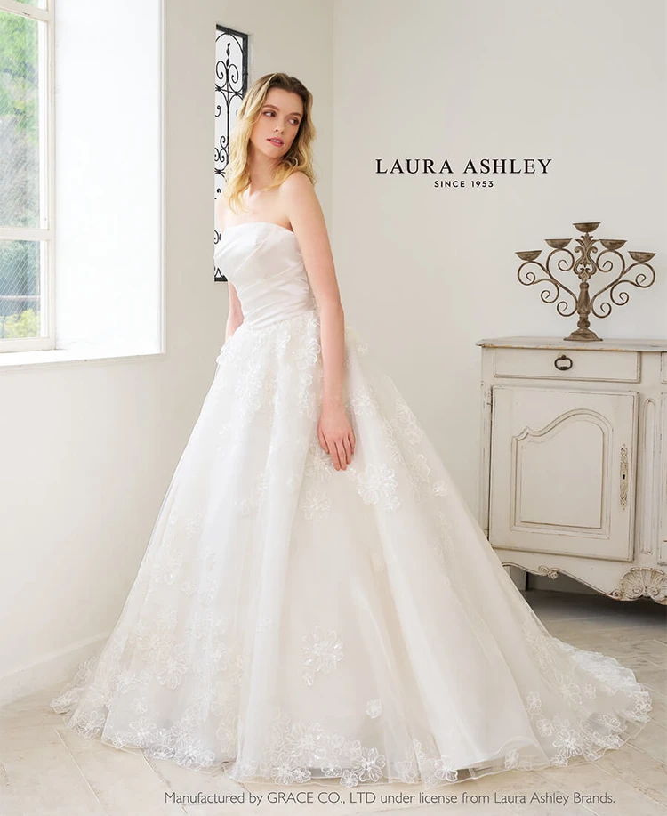 LA150 Off white｜LAURA ASHLEY Bridal(ローラアシュレイ