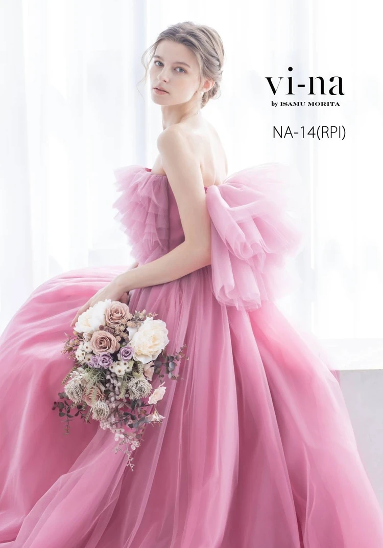 NA-14 rose pink｜ISAMU MORITA BRIDE(イサムモリタブライド)の