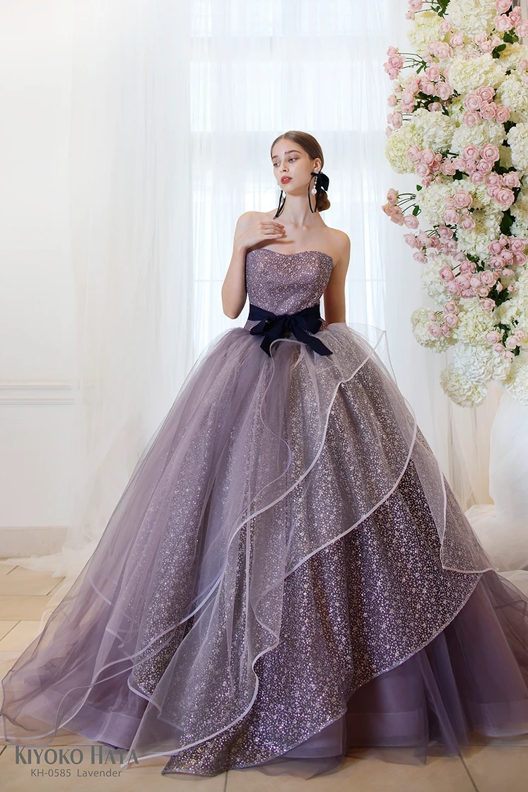 KH-0585 Lavender｜KIYOKO HATA(キヨコハタ)のウェディングドレス