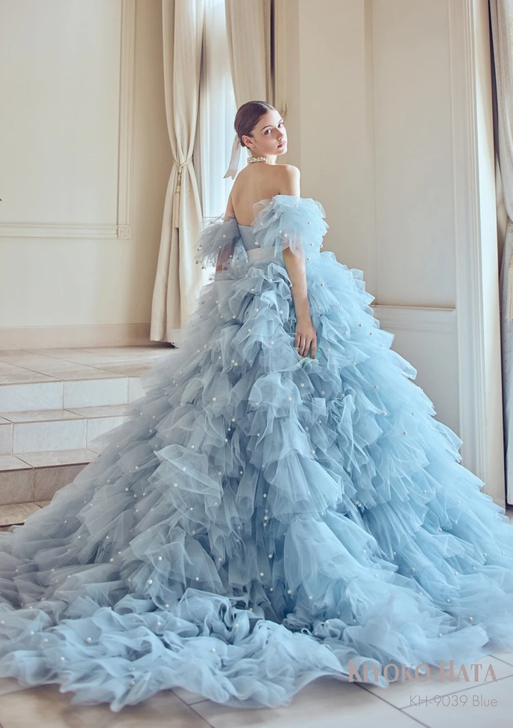 KH-9039 blue｜KIYOKO HATA(キヨコハタ)のウェディングドレス