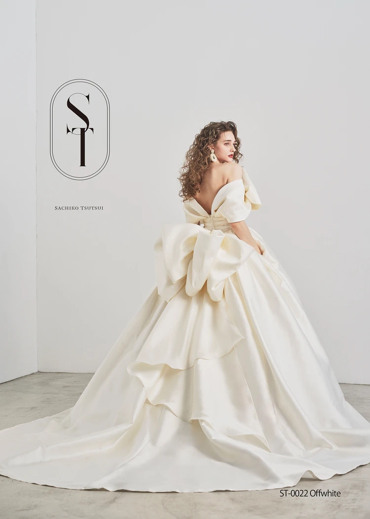 つばみちゃんウェディングドレス ST0022 offwhite ｜SACHIKO TSUTSUI(サチコ ツツイ)のウェディングドレス