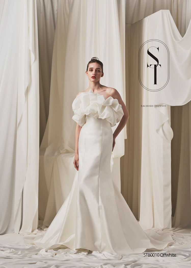 STB0010 off white｜SACHIKO TSUTSUI(サチコ ツツイ)のウェディングドレス