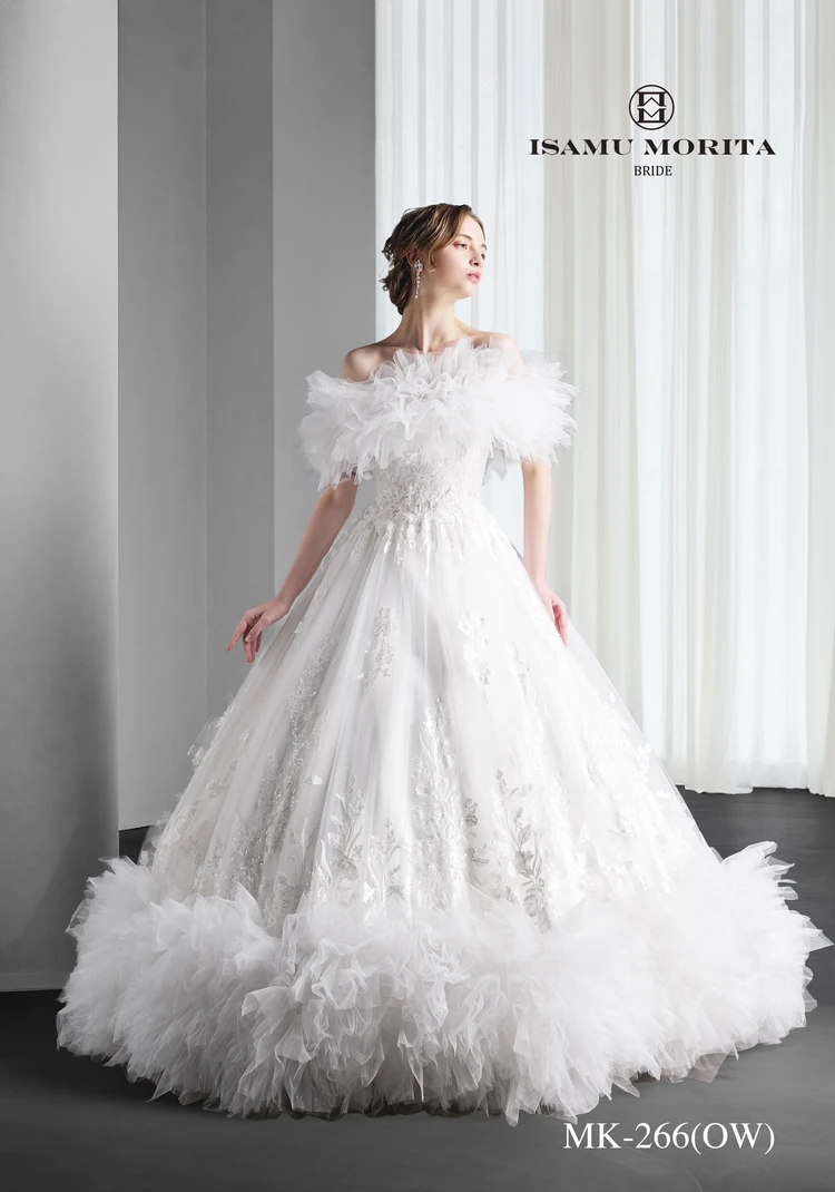 MK-266(OW)｜ISAMU MORITA BRIDE(イサムモリタブライド)のウェディング