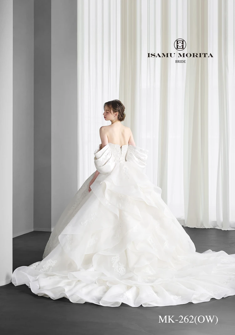 MK-262(OW)｜ISAMU MORITA BRIDE(イサムモリタブライド)のウェディング