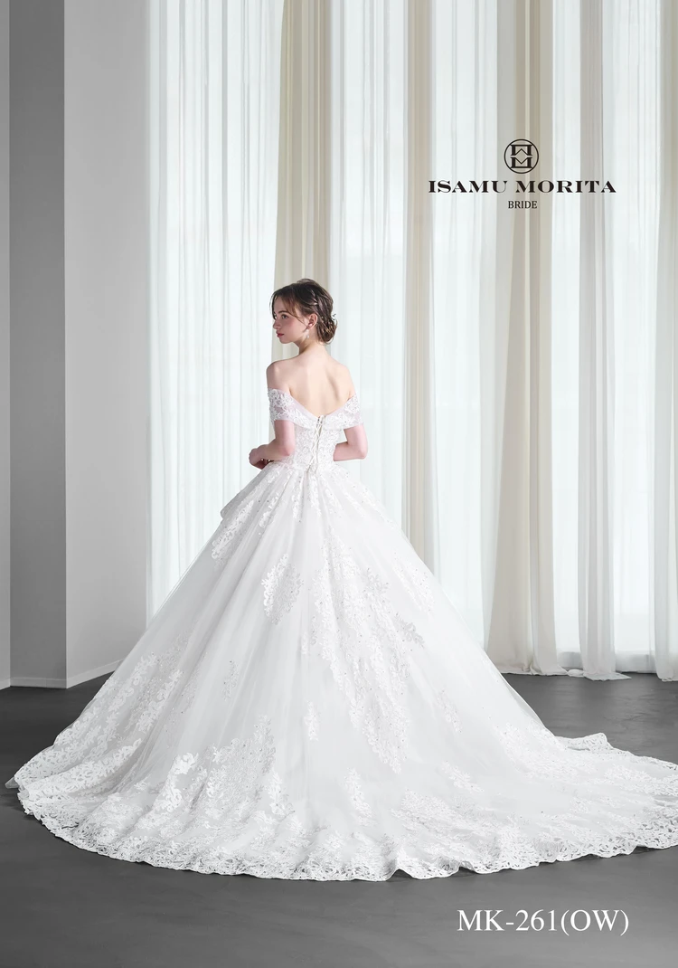 MK-261(OW)｜ISAMU MORITA BRIDE(イサムモリタブライド)のウェディング