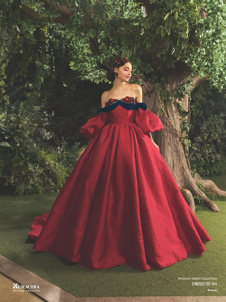 DWS0135 Red | ウェディングドレス