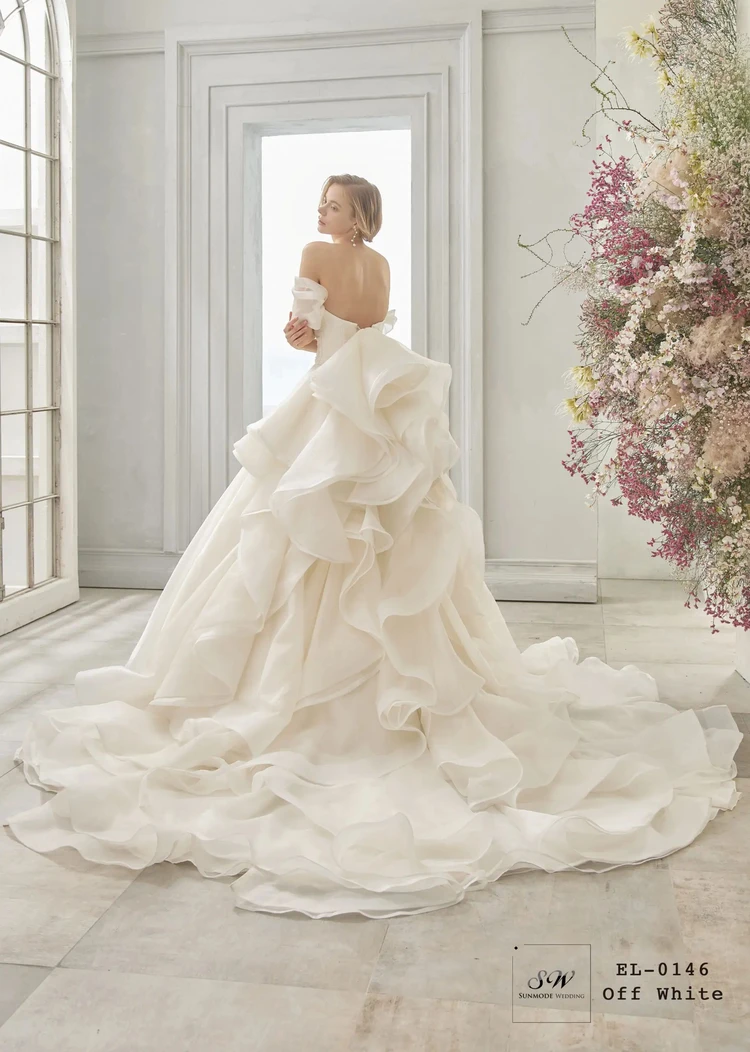 EL-0146｜SUNMODE WEDDINGのウェディングドレス