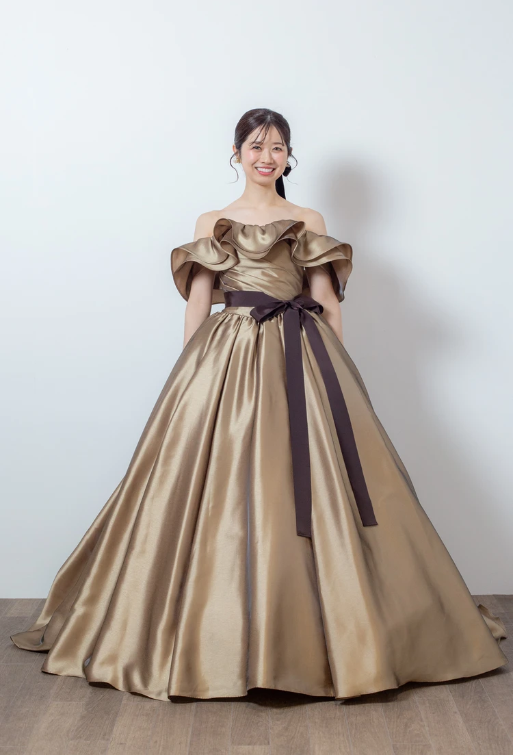 【Goodりむ！】オリエンタルリブラ、リゾートキャンサー、羽衣プリンセス。 MB25D-LU0163｜Lulu felice(ルルフェリーチェ)のウェディングドレス