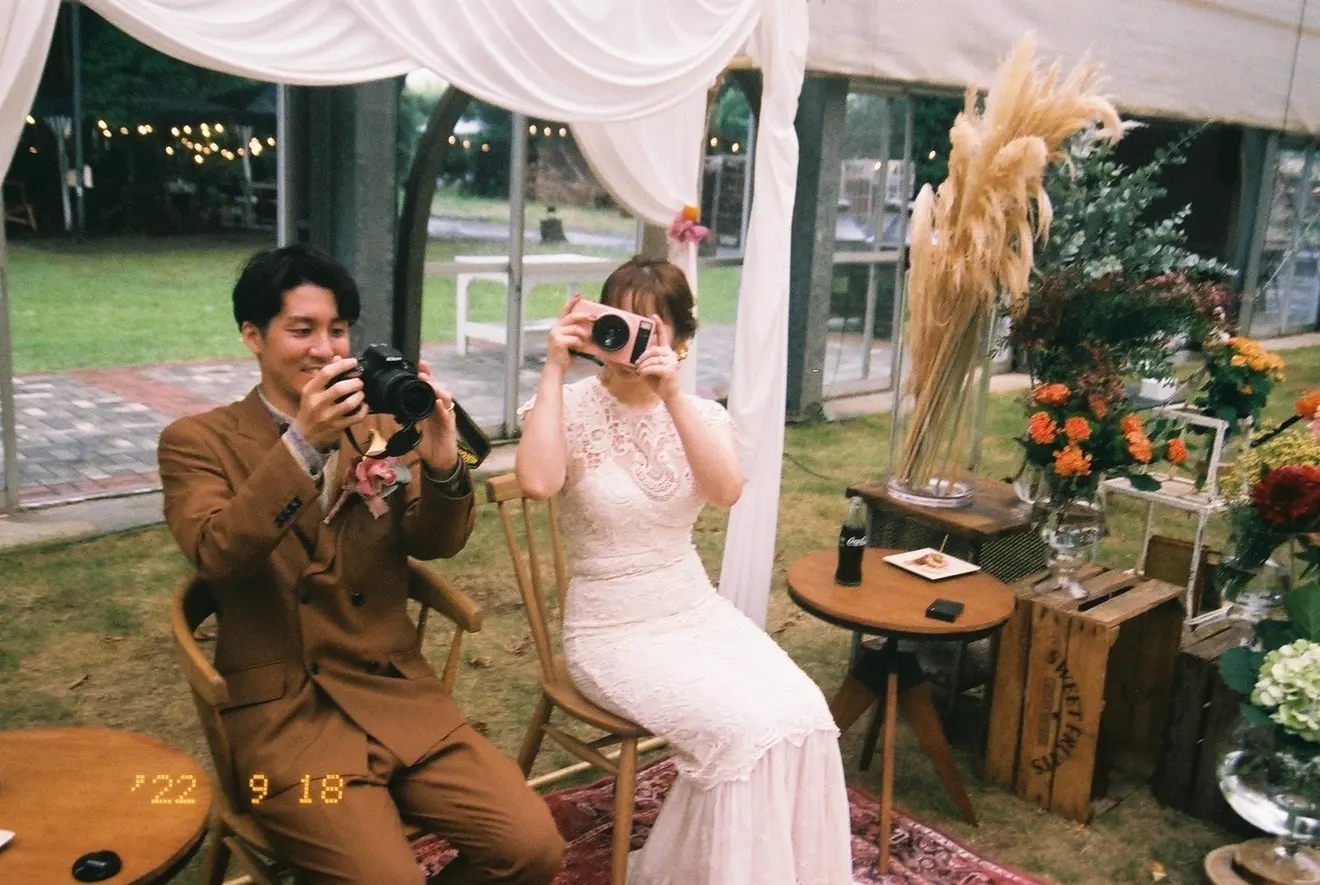 好きを詰め込んだキャンプ場ウェディング - Natural Space GRIMの結婚