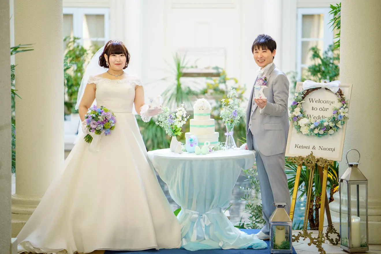 パステルブルー 海外 パステルベアー ヴィンテージ 花嫁 人気】パステルカラードレス | ウェディングドレスのレンタル