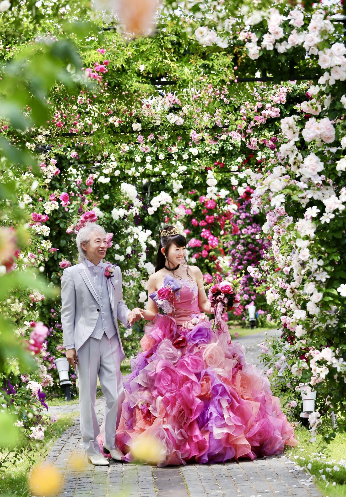 アジア最大級 日本一の薔薇の街ウエディング - ハウステンボスの結婚式