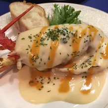 京味噌仕立てのロブスター美味しい！