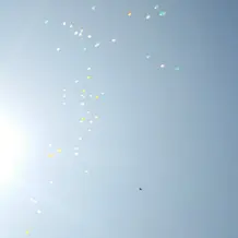 バルーンを空へ