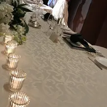 高砂の装花やキャンドル