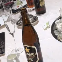 ビールはサッポロビール提供でした