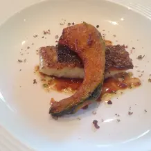 スズキのポワレ