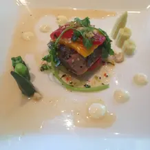 鰹と野菜のマリネ