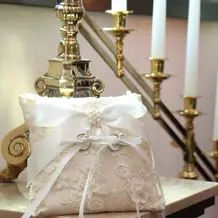 式場レンタルのリングピロー