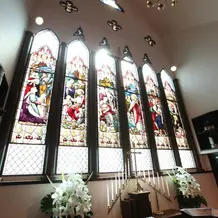 チャペルのステンドグラス