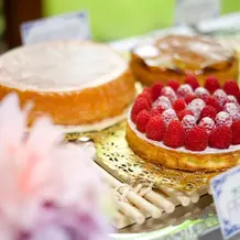 デザートブッフェ たくさんの種類です