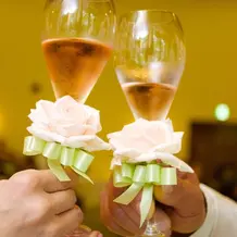 豪華なシャンパン