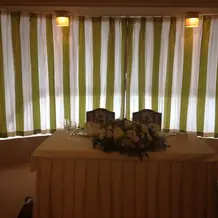 カーテンを開けると外の景色