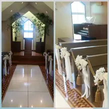 ぬくもりのあるチャペル