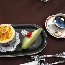 デザート、コーヒー