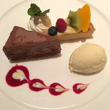 ボリュームのあるデザートでした。