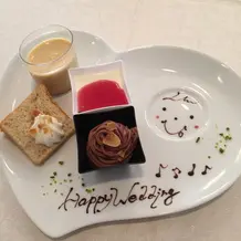 デザートプレート