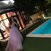 お色直しドレス