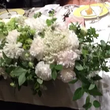 メインテーブル装花