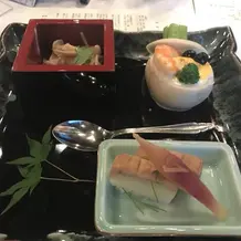 味蕾コースの焼物です。