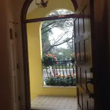 チャペルへの通路出入口