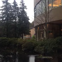 ロビーからの景色