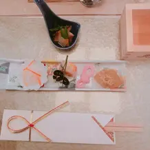 お祝いらしい前菜