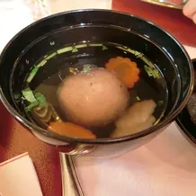 お吸い物です。