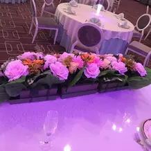 メイン席装花
