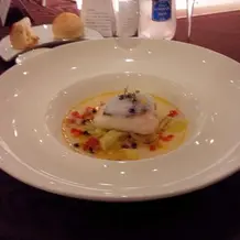 お魚料理です