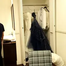 新郎新婦控え室