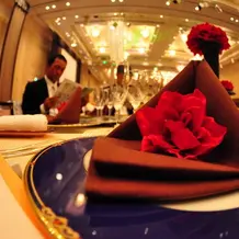 この花も造花に見えないくらいキレイです