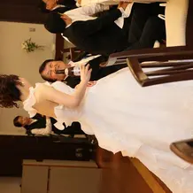 新郎新婦もずっと自由に動けた