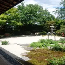 和のお庭。 正直これに一目惚れ。