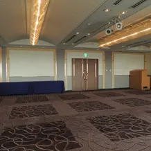 披露宴会場のフロアです