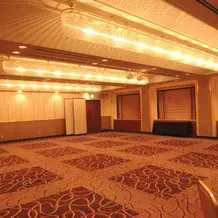 披露宴会場のフロアです