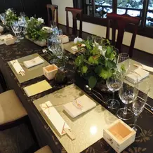 テーブルコーディネート