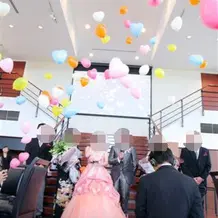 天井からバルーン