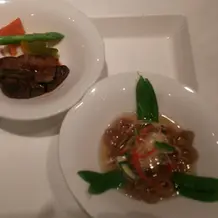 式の終わったあとにお食事できました。